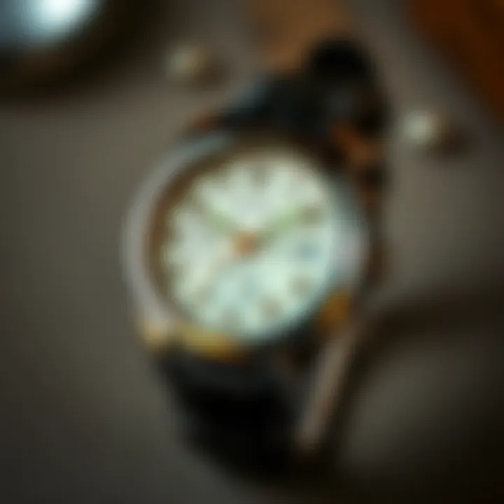 An elegant watch showcasing craftsmanship