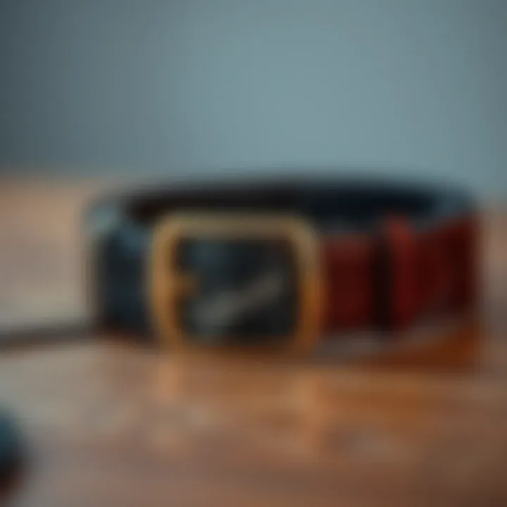 A sophisticated belt that defines elegance