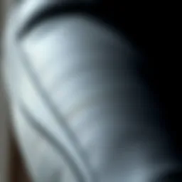 Detailed view of silicone grip texture on breeches