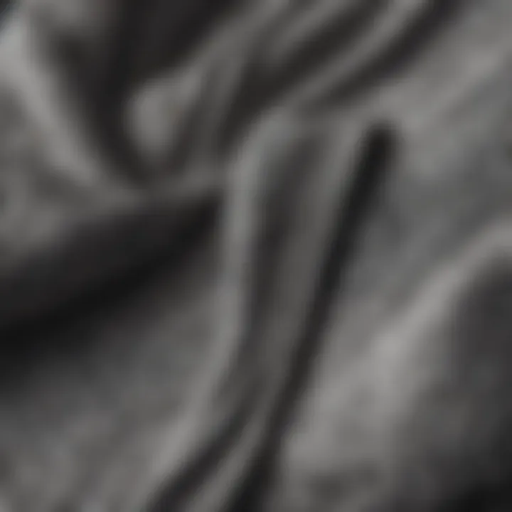 Close-up of fabric texture of a body shaping romper