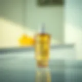 Luxurious Kérastase Blond Oil bottle on a sleek surface