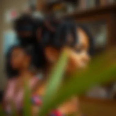 Diverse styles showcasing the versatility of kinky twists