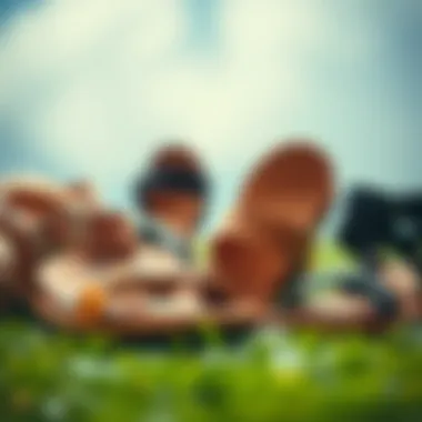 Various styles of plus protection sandals for different occasions