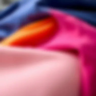 Close-up of fabric texture showcasing the quality of capri leggings