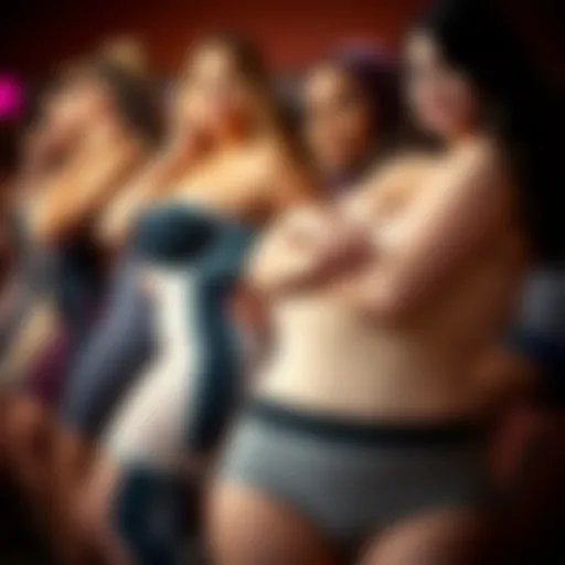 Diverse collection of plus size waist trainers showcasing various designs and features.