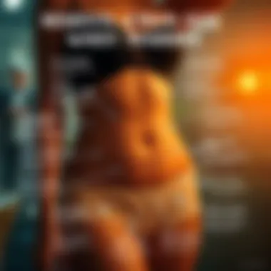 Infographic illustrating the functionality and benefits of wearing waist trainers.