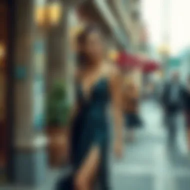 Versatile styling options for evening wear