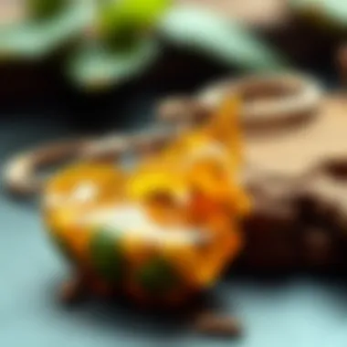 Eco-friendly materials used in crafting resin keychains