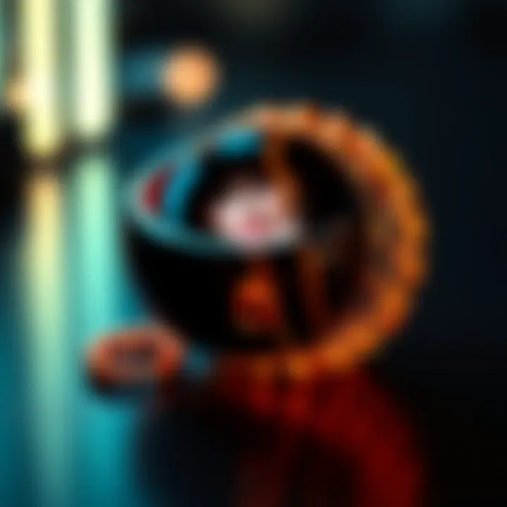 Artistic representation of the bracelet showcasing its intricate design elements