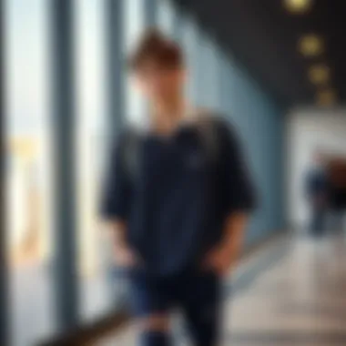 Casual athletic wear in professional settings