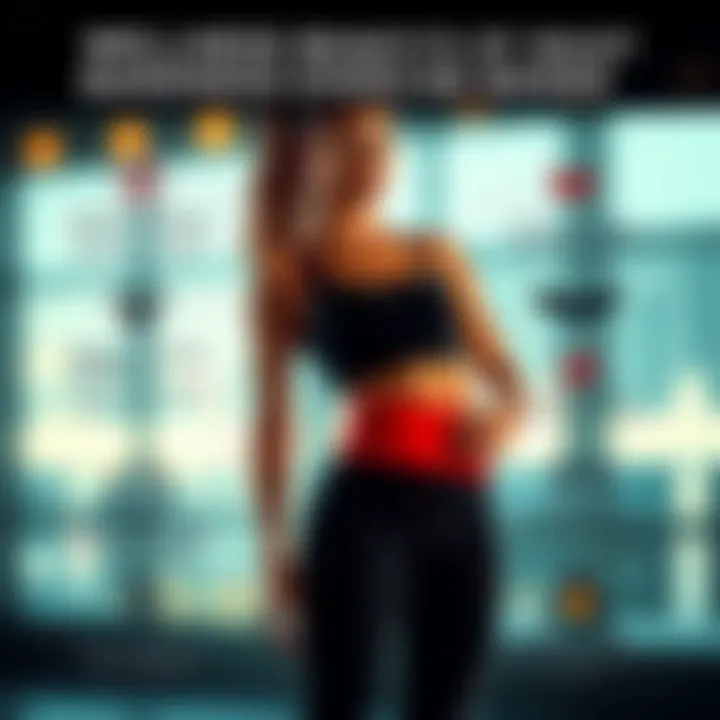 Infographic showcasing benefits of waist exercise bands for wellness