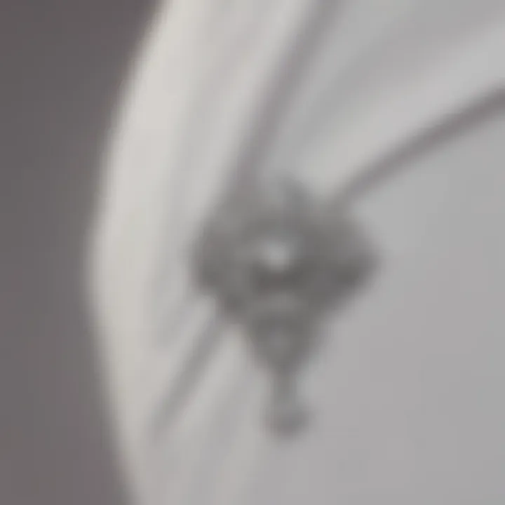 Rhinestone clasps integrated into elegant evening wear