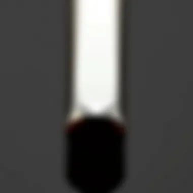 Close-up of 316L stainless steel material highlighting its shine