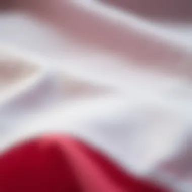 Close-up of premium fabric used in yoga skorts highlighting texture and quality.