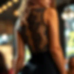 Elegant sleeveless sheer bodysuit showcasing intricate lace details