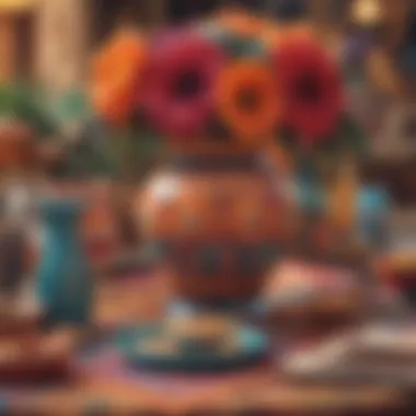 Vibrant Patterns: A Celebration of Southwestern Aesthetics Themed event showcasing vibrant colors and southwestern patterns