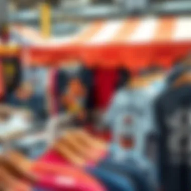 Trendy marketplace showcasing various 4X t-shirt designs