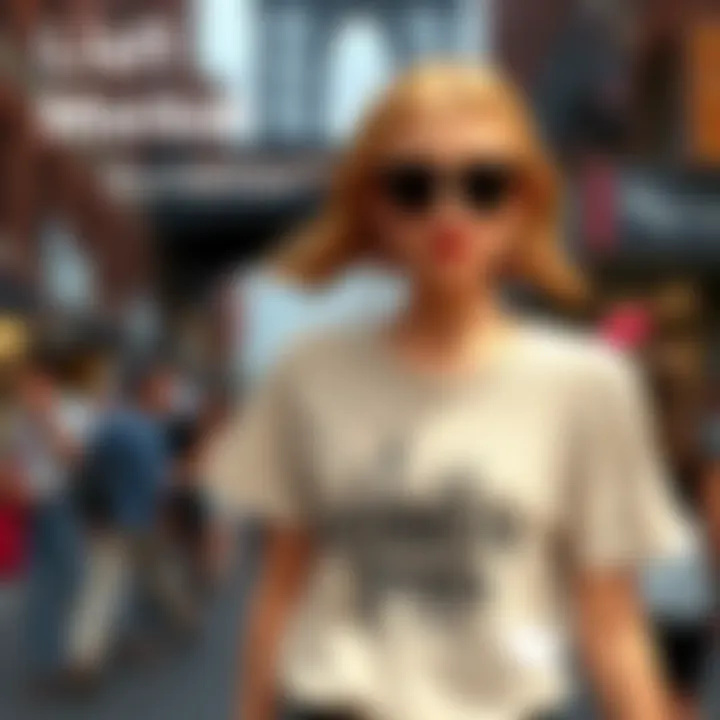 Trend analysis graphic depicting market growth for Brooklyn fashion