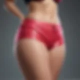 Diverse styles of slip shorts in vibrant colors