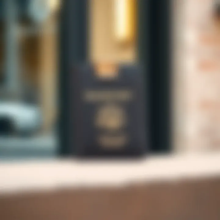 Stylish passport holder with unique design