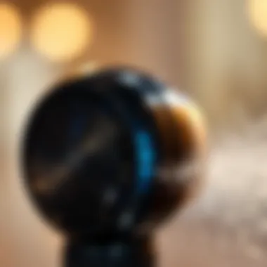 Close-up of the functionality features of a water mister