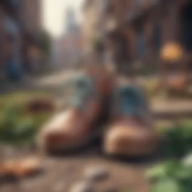 Sustainable fashion elements in children's shoes