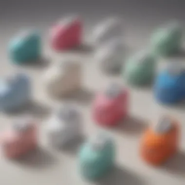 An array of different wax epilators highlighting the variety in the market.