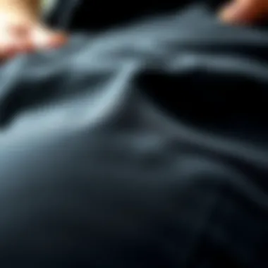 Close-up of fabric texture