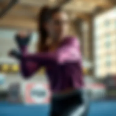 Silk arm sleeves used in a sports context