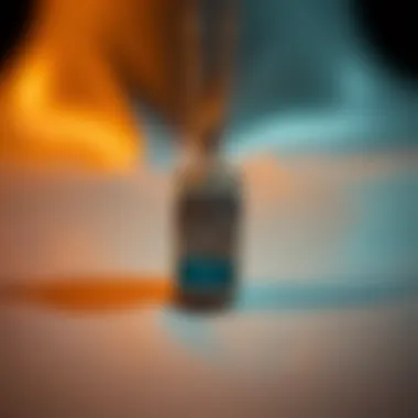 Close-up of a stylish emergency whistle necklace showcasing intricate design details