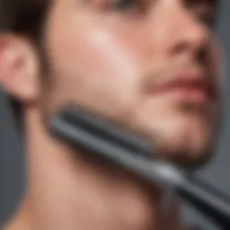 Close-up of innovative grooming tools