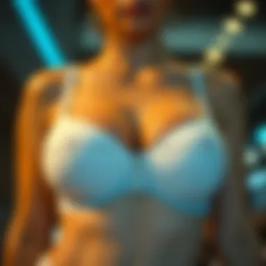 Schematic representation of sizing systems for larger busts